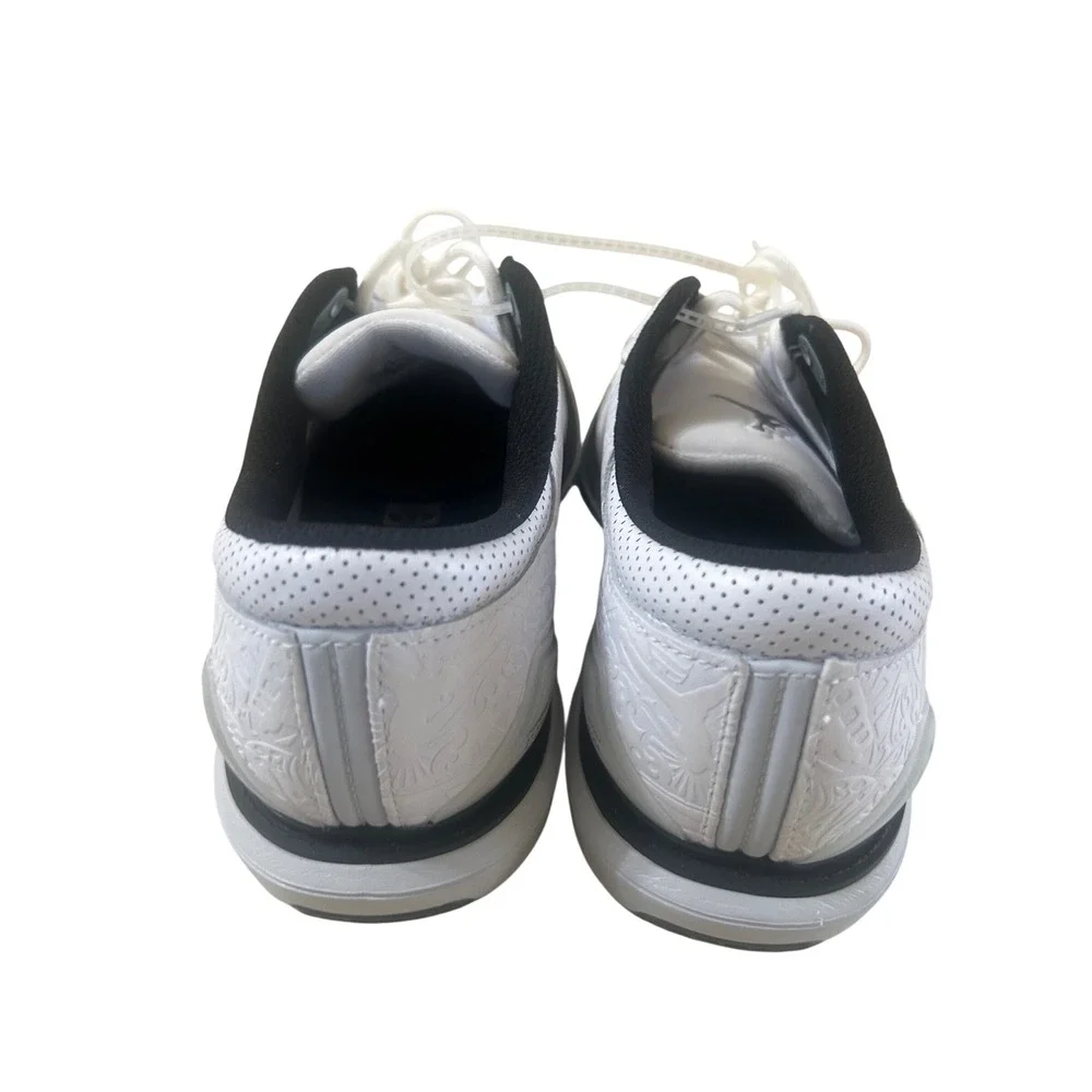 Jordan ADG 5 Golf Shoes Men 8.5 White Excellence Laser Etched FQ6642-102